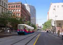 Dual Track Electric on Riverside